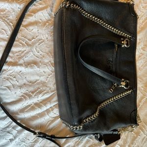 Coach whiplash pebble leather prairie satchel